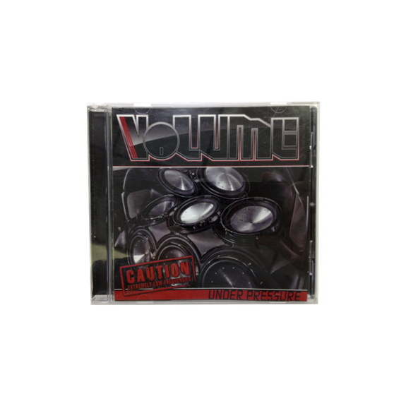 Front View of VOLUME "Under Pressure" CD Case